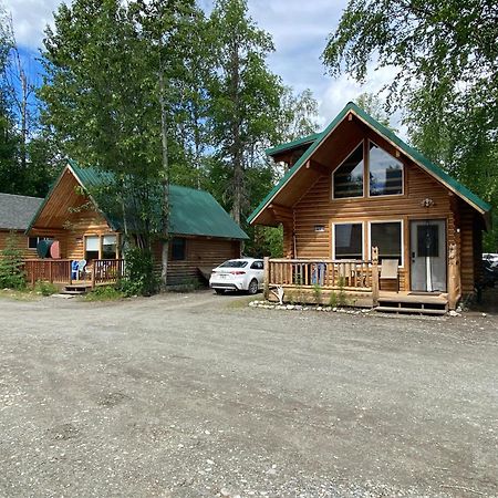Talkeetna Log Cabin With Hot Tub Unit 2 Eksteriør billede